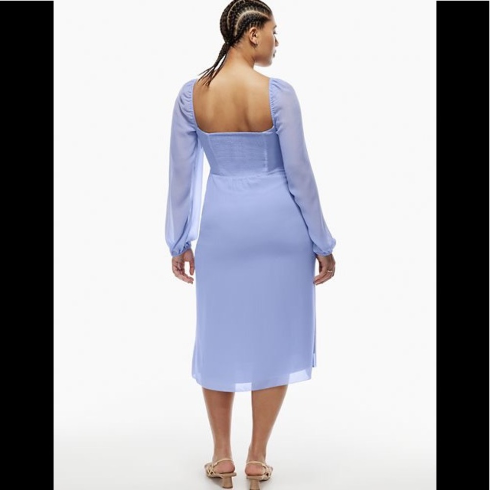 Aritzia Wilfred Jacqueline Dress Soft Iris - Picture 5 of 11
